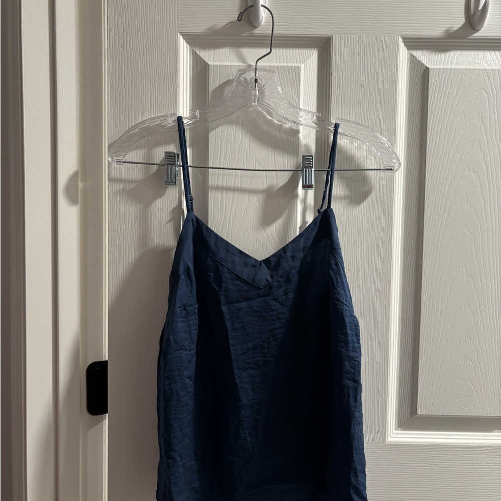 A New Day Blue Fitted Camisole Top